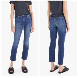 MOTHER Blue Ankle & Cropped Jeans